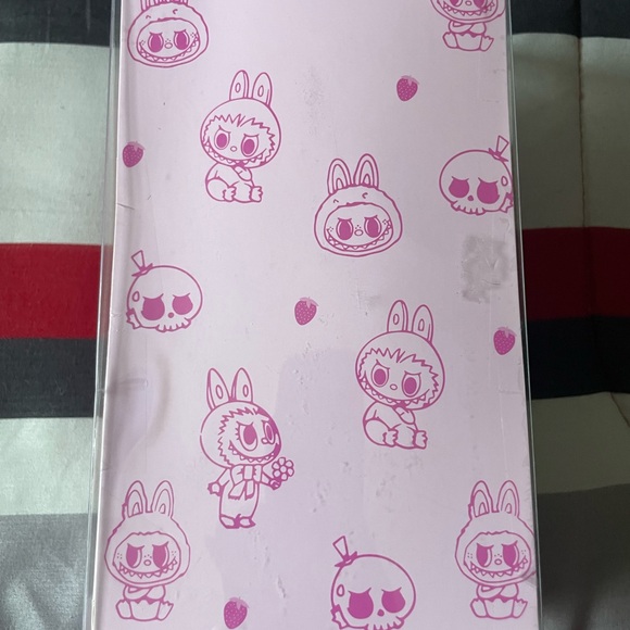 Lafufu Pink Furry Doll with Pearl Necklace - Picture 5 of 5